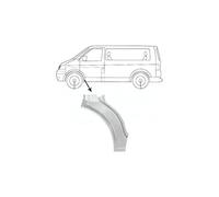 Arc d'aile avant gauche, partie arrière pour VW Transporter T5
