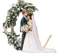 Arc de cérémonie de mariage, design hexagonal, mariages en extérieur, jaune clair