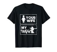 Arc de chasse à l'arc pour fille - Couple Your Wife My Wife T-Shirt