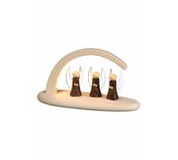 Arc de lumière, longueur 24 cm, naturel, éclairé par électrique, Erzgebirge o...