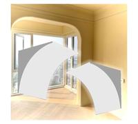 Arc de porte arrondi, Kit de garniture d’arc rond en mousse, paquet 2 tailles multiples for portes(47x47x47cm/18.5x18.5x18.5")