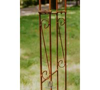 Arc de roses LENA 120 cm Galvanisé
