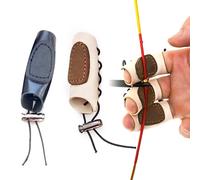 Arc De Tir À L'arc 3 Doigts Protège-Doigts, Tir En Plein Air, Gants De Protection Des Mains, Prévention Des Mitaines De Coupe