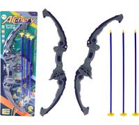 Arc de tir Flèches violettes Avec ventouses 3 pièces