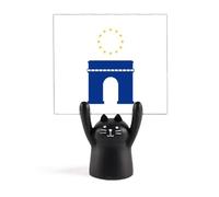 Arc de Triomphe Porte Mémo Symbole Français EUAN Dessin Animé Chat Noir Décoration