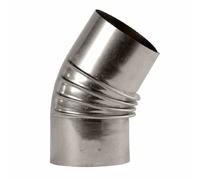 Arc de Tuyau Poêle 45° FALØ110mm Tube Fumée D'Échappement Cheminée Four Haut