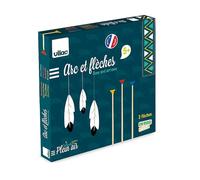 Arc en bois pour enfant VILAC - 3 flèches avec cible intégrée