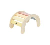 Joyz Arche d'Escalade pour Enfants, Multicolore, Bascule en Bois, 74x41x38,5 cm, Échelle