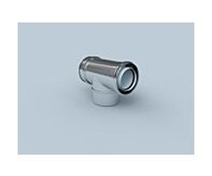 Arc d'inspection Bertrams Polyline LAS 42RB87-80 DN 80 /125, 87°, intérieur, acier inoxydable