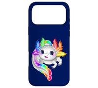 Arc-en-Ciel Axolotl Salamandre Coque pour iPhone 17 Pro Max