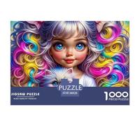 Arc-en-Ciel Ca 1000 Pièces Puzzle pour Adultes Jeux Éducatifs Puzzle Anti-Stress Cultiver l'esprit D'équipe pour Adultes Et Enfants De 14 Ans Et Plus 38x26cm/1000pcs
