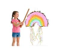 Arc-en-ciel Coloré Piñata d'anniversaire piñata pour enfants pour anniversaire À CASSER 30x8 cm