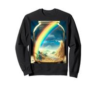 Arc-en-Ciel dans Un Bocal - River Valley Dall-E AI Art Sweatshirt