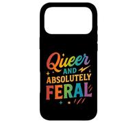 Arc-en-Ciel Funny Pride étrange et Absolument Sauvage Coque pour iPhone 17 Pro Max