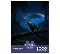 Arc-en-Ciel Lorikeet Puzzle 1000 Pièces Très Difficile Adultes Oiseau Jeu Logique Temps Calme Objet Design 38x26cm/1000pcs