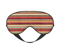 Arc-en-ciel Masque réversible double face occultant doux pour dormir