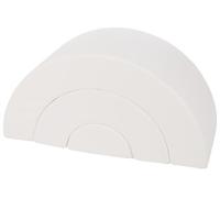 Arc-en-ciel mini - lot de 3 gros blocs blanc