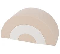 Arc-en-ciel mini - lot de 3 gros blocs blanc, cappuccino