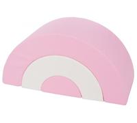 Arc-en-ciel mini - lot de 3 gros blocs blanc, rose (pastel)