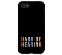 Arc-en-Ciel Pastel Doux pour Personnes malentendantes Coque pour iPhone SE (2020) / 7/8