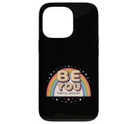 Arc-en-Ciel rétro des années 80 Be You They'll Adjust Pride Art Coque pour iPhone 13 Pro