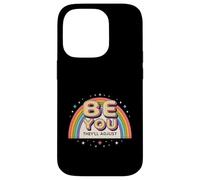 Arc-en-Ciel rétro des années 80 Be You They'll Adjust Pride Art Coque pour iPhone 14 Pro