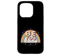 Arc-en-Ciel rétro des années 80 Be You They'll Adjust Pride Art Coque pour iPhone 15 Pro