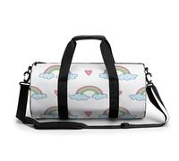 Arc-en-Ciel Sac De Sport Gym Sac De Voyage Sac Week-End Duffel Bag pour Camping Randonnée Voyage 45x23x23cm