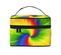 Arc-en-Ciel tie-Dye, Trousse de Maquillage Trousse à cosmétiques Trousse de Toilette de Voyage Portable Trousse à Crayons