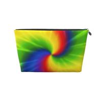 Arc-en-Ciel tie-Dye, Trousse de Toilette Trousse de Maquillage Sac à cosmétiques Trousse de Toilette de Voyage Portable