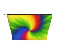 Arc-en-Ciel tie-Dye, Trousse de Toilette Trousse de Maquillage Sac à cosmétiques Trousse de Toilette de Voyage Portable