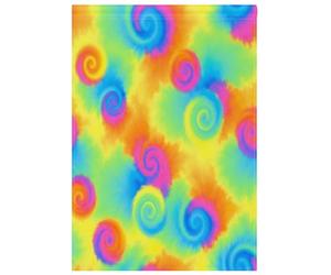 Arc-en-ciel vif Tie-Dye Automne Jardin Drapeau Animal Impression Double Face Drapeau Maison Terrasse Pelouse Jardin Décorations 71 x 101 cm