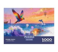Arc-en-Ciel Wave Secret Realm Puzzle 1000 Pièces Adultes intéressant Puzzles 1000 Pièce Peinture Art Décor À La Maison 52x38cm/1000pcs