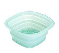 Arc en forme de visage de glace - Portable et pliable en silicone - Pour la maison, les voyages, le camping, le dortoir, le centre de beauté, le spa, le plongeant froid