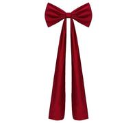 Arc en velours surdimensionné - ornement arbre de Noël, décoration de vacances décorative pour | Couronne de mariage élégante décoration de fête pour manteau coffret cadeau guirlandes