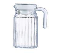ARC International Luminarc Quadro Jug with White Lid Pitchers, 16 3/4-Ounce by Arc International