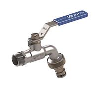 'Arc jardin - Robinet à sphère Embout prises 1/2 commande inoxydable Jardin