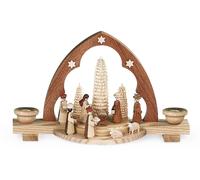Arc Lumineux Arches Naissance de Christ Lancette Nature ( Lxbxh ) :3 0x10x18cm