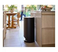 ARC Poubelle de cuisine à pédale Joseph Joseph 30 L Acier Noir Carbone