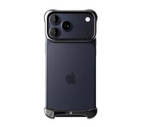 Arc Pulse Compatible iPhone 17 Pro Coque (2025), Protection Minimaliste Antichoc en Coques Aluminium Aérospatial + Inserts Élastomères, Ajustement Facile 6,3”