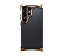 Arc Pulse Coque Galaxy S25 Ultra (2025), Protection Minimaliste Antichoc, Coques en Aluminium + Inserts en élastomère, Ajustement Glissant pour modèle 6.9”