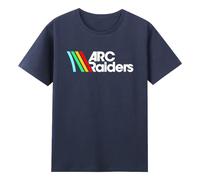 ARC Raiders Logo T-shirt 2025 Hot Game col rond à manches courtes en coton pour homme et femme, bleu marine, XXL