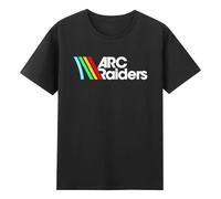 ARC Raiders Logo T-shirt 2025 Hot Game col rond à manches courtes en coton pour homme et femme, Noir , XL