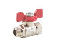 'Arc Sena - Vanne Sena VA30 3/8 papillon mâle/femelle nickelé