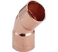 Arc Viega 100483 15 mm, 45 degrés, cuivre
