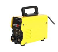 ARC250 poste a souder, soudeur laser avec affichage numérique, réglable et à double tension, 220V Inverter domestique Mini soudeur à bâtons (jaune)
