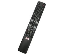 ARC802N-YUI1 Remplacement de la télécommande Convient pour TCL 8K 4K Anroid TV 50P615 436715 75P815 65P815 55P815 75X915 65C715 55C715 50C715 32S615 65X10 40ES560 32ES560 75EP660 65EP660 60EP660