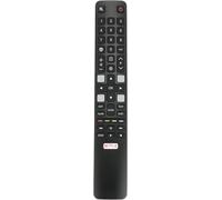 ARC802N YUI1 Télécommande de remplacement compatible avec TCL LED TV U55C7006 32ES560 U43P6046 50DP660 50EP640 43EP640 55EP640 65EP640 50EP660 55EC780 43EP660 32S615 55QLED800 U49C7006 32ES580