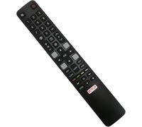 ARC802N YUI1 Télécommande de remplacement compatible avec TCL LED TV U55C7006 32ES560 U43P6046 50DP660 50EP640 43EP640 55EP640 65EP640 50EP660 55EC780 43EP660 32S615 55QLED800 U49C7006 32ES580