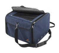 Ferplast Sac de Transport pour Chat ARCA, Sac Transport Chien, Large ouverture, Pliable, Bandoulière Réglable, Sangle de Sécurité, Max 8 kg, 38 x 38 x h 29 cm